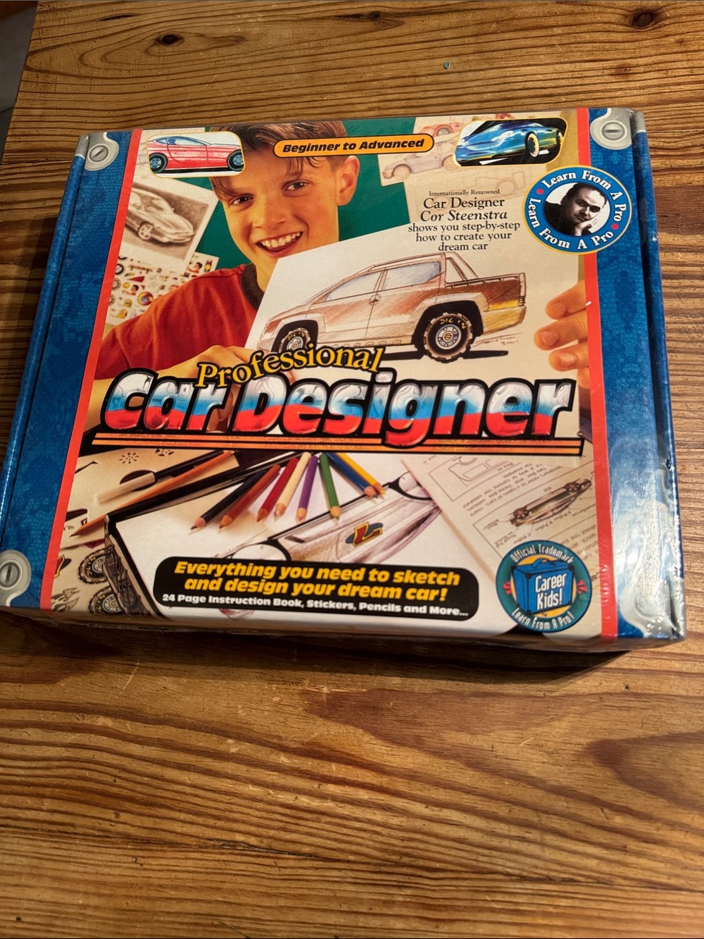 Career Kid’s Professional Car Designer Kit - Age 7 and Up